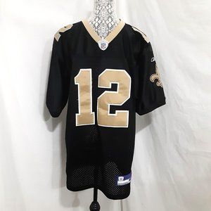 Reebok NFL Equipment New Orleans Saints Marque Colston #12 Jersey Size 50/Large